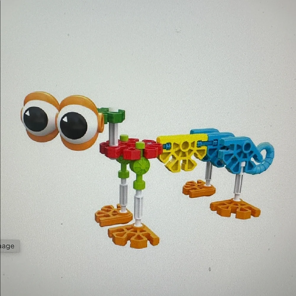 Kid K’nex 2005 Original Colorful Building Blocks Set for Kids Ages 3+ EUC Set B
